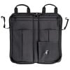 Meinl Pro Stick Bag in black with multiple compartments for drumsticks and accessories.