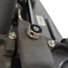 Close-up of drum pedal accessory for DW 7000 Series double bass drum pedal.
