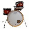 DW Design Frequent Flyer 20-inch drum shell pack with hardware and cymbals.