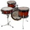 Drum set with 20-inch bass drum and toms, perfect for drummers.