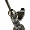 Close-up of Yamaha HS740A single braced hi-hat stand for drum kits.