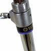 Close-up of Yamaha HS740A single braced hi-hat stand.