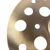 Close-up of Paiste PSTX 18in Swiss Crash cymbal with detailed surface texture.
