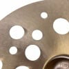 Close-up of Paiste PSTX 18in Swiss Crash cymbal with detailed surface texture.