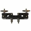 Heavy-duty multi-clamp for drum hardware and accessories.
