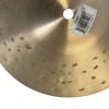 Close-up of Zildjian K Custom Dark 8in Splash cymbal with barcode sticker.