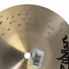 Close-up of Zildjian K Custom Dark 8in Splash cymbal with logo and barcode.