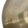 Close-up of Zildjian A Custom 18in Rezo Crash cymbal with detailed grooves.
