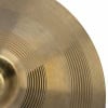 Close-up of Zildjian A Custom 18in Rezo Crash cymbal with detailed grooves.