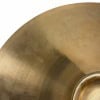 Close-up of a Zildjian A Custom 19in projection crash cymbal.