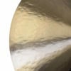 Close-up of a Zildjian K 20-inch ride cymbal with detailed surface texture.