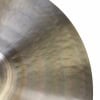 Close-up of Zildjian K 20-inch ride cymbal with detailed surface texture.