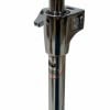 Close-up of DW 6000 flat base hi-hat stand for drum kits.