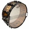 Mapex Black Panther 14x5.5in snare drum with bronze hammered finish.