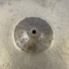 Vintage 20-inch sand finish ride cymbal for drumming.