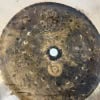 Vintage Meinl Byzance 20-inch sand finish ride cymbal with signs of use.