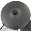 Close-up of a Roland electronic drum cymbal with textured surface.