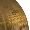 Close-up of Zildjian ZHT 10in China Splash cymbal with detailed grooves.