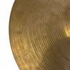 Close-up of a Zildjian ZHT 10in China Splash cymbal with detailed grooves.