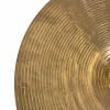 Close-up of Zildjian ZHT 10in China Splash cymbal showing detailed grooves.