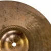 Close-up of a Zildjian ZXT 12in Flash Splash cymbal with detailed surface texture.