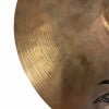 Close-up of Zildjian ZXT 14in solid hi-hats cymbals with detailed grooves.