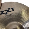 Close-up of Zildjian ZXT 14in Solid Hi-hats cymbal with detailed grooves.