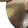 Close-up of Zildjian ZXT 14in solid hi-hats cymbals with detailed grooves.