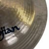 Close-up of Zildjian ZXT 18in Total China cymbal with detailed grooves.