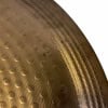 Close-up of Zildjian 18in Total China cymbal with textured surface.