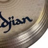 Close-up of Zildjian 18in Total China cymbal with textured surface.