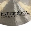 Istanbul Agop 20-inch jazz ride cymbal from Turkey for drummers.