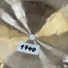 20-inch Istanbul jazz ride cymbal with reflective surface and markings.