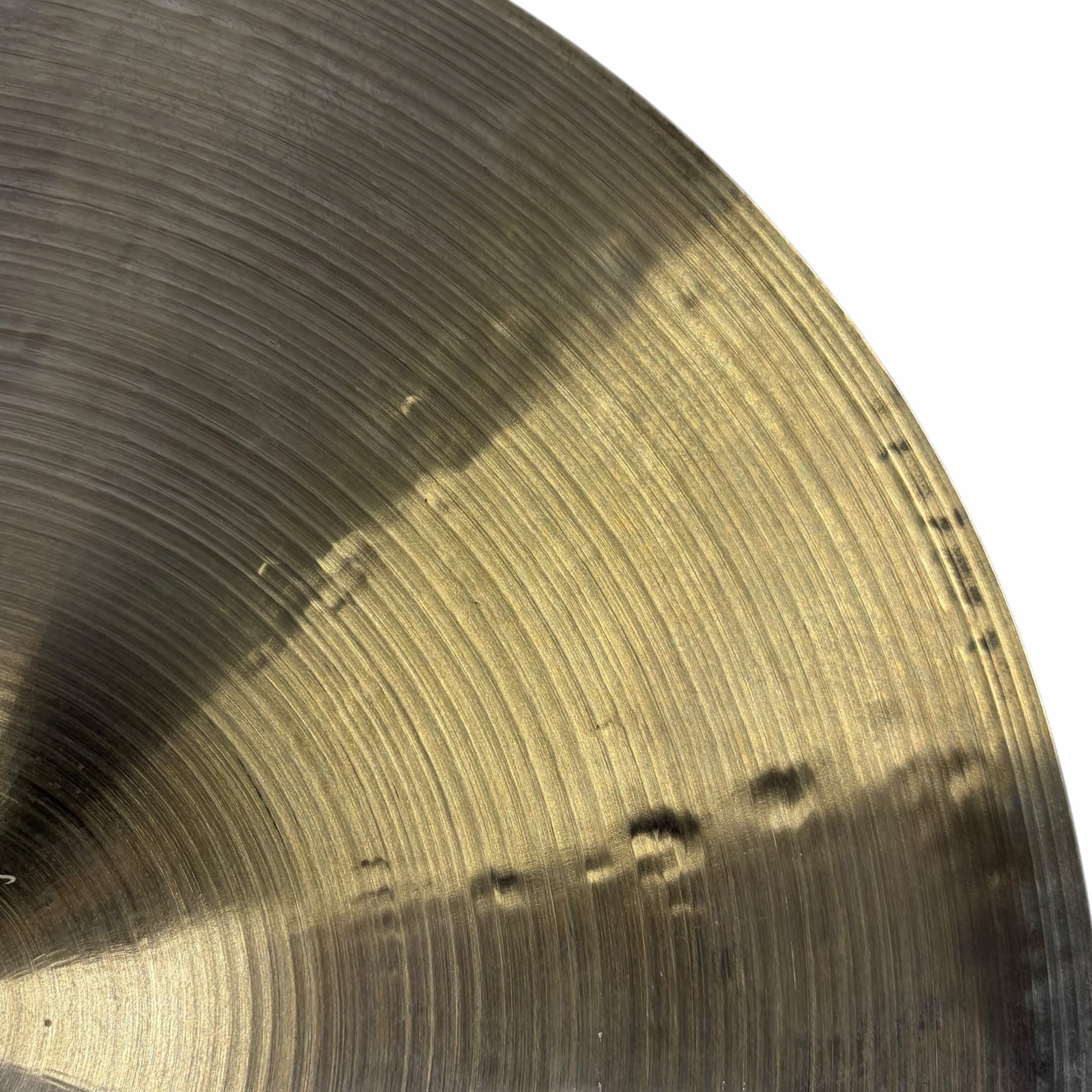 Close-up of Meinl Byzance Vintage 14in Sand Hats cymbals with detailed grooves.