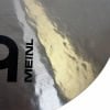 Close-up of Meinl Byzance Traditional 20in Extra Thin Hammered Crash Cymbal.