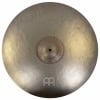 Close-up of Meinl Byzance Vintage 22in Sand Ride Cymbal with logo.