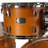 Yamaha Absolute Hybrid Maple 22in shell drum with natural finish and chrome hardware.