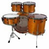 Yamaha Hybrid Maple 22in drum shell pack with hardware in vintage natural finish.