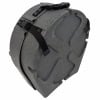 Granite hardcase for 14-inch snare drums with head storage and secure straps.