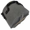 Granite drum tom case with protective lining and handle for drummers.