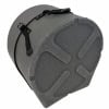 Granite hard case for 16-inch floor tom drum with handle and secure strap.