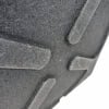 Close-up of a durable grey hardcase for 16-inch floor tom drums.