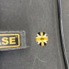 Close-up of Hardcase 36in hardware case with UK flag design sticker.