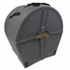 Granite 22-inch bass drum case with padding and secure lock system.