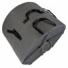 Granite hard case for 22-inch bass drums with handles and secure straps.