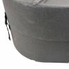 Granite hardcase for 22-inch bass drum with secure strap.