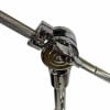 Drummers Only tom/cymbal stand connector with chrome finish.