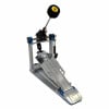 Yamaha FP9D single bass drum pedal with blue accents and drum beater.