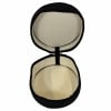 Pro Racket 12in snare case with cream fleece interior and black exterior.