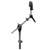 DW straight cymbal arm with clamp and tilter for drummers.